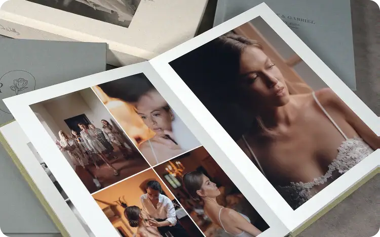 Elegant portrait of a woman with flawless makeup and hairstyle, showcasing personalized beauty and d.