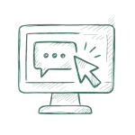 Liel digital artwork displayed on a computer screen, emphasizing modern design and creativity.