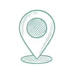 Location marker icon for Liel contact page.