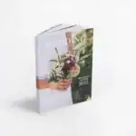 Elegant wedding album with floral cover, perfect for capturing special moments.