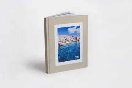 Personalized one-year photo album by Liel, perfect for memories.